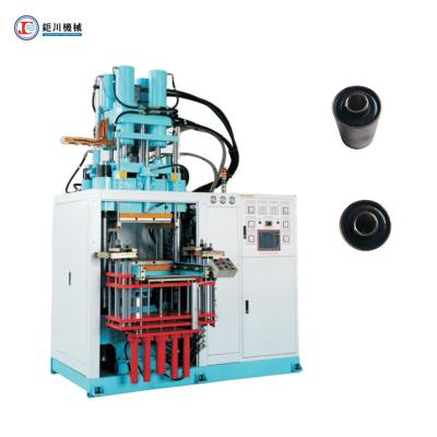 China Mini Rubber Vulcanizing Press Injection Molding Machine For Making Auto Parts Rubber Bushing Te koop