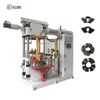 China máquina de goma del moldeo a presión 51.6kW para la fabricación de las piezas de la motocicleta en venta