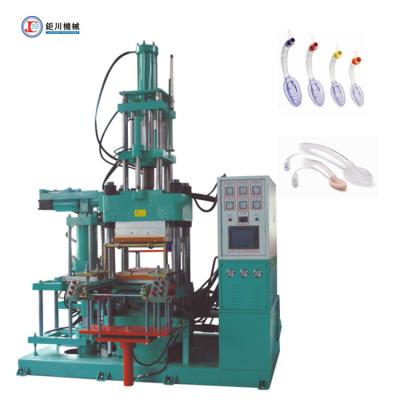 China Verticale vloeibare siliconen rubber desktop injectie gietmachine voor siliconen medische keelmasker ballon Te koop