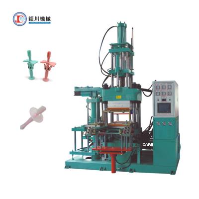 China Máquina de moldagem por injecção vertical de borracha de silicone líquido LSR para fabricação de escova de dentes de silicone para bebê à venda