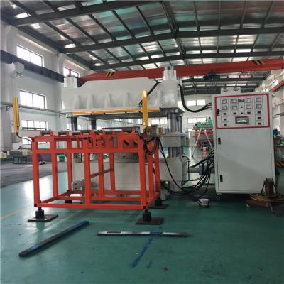 China 500 Ton Clamp Force Single Station Vulcanizing Machine SIEMENS PLC Program for sale
