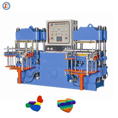 China 300Ton Flat Hot Vulcanizing Press Machine For Making  Bubble Silicone Toys for sale