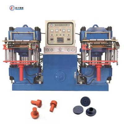 China Máquinas de processamento de plásticos e borracha Máquina de prensagem vulcanizante para fichas de borracha à venda