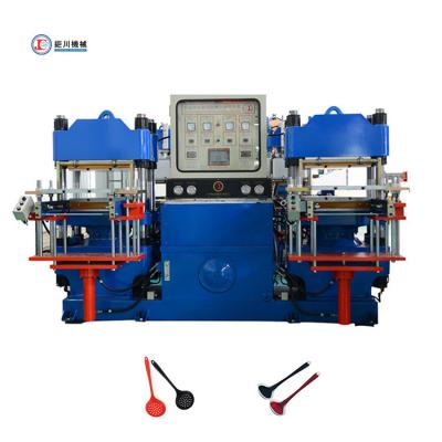 China Silicone Rubber Press Machine Hydraulic Hot Press Machine Curing Press Machine For Silicone Kitchenware/Silicone Spatula for sale