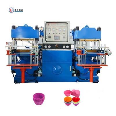 China Good Quality Factory Rubber Silicone Plate Pressing Molding Machine For Chocolate Mould for sale