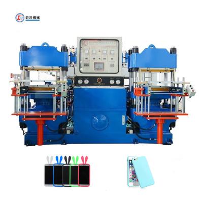 China Máquina de Prensa de Curagem de Vulcanização Máquina de Fabricação de Produtos de Silício Para Fazer Caixa de Telefone de Silício à venda
