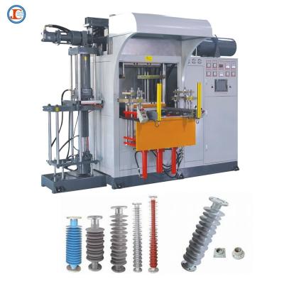 China 8000cc Horizontal Rubber Injection Molding Machine for making Insulator for sale