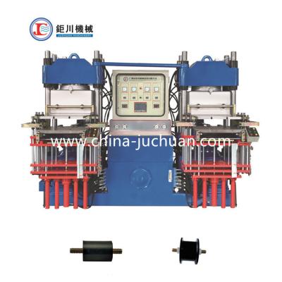 China Rubber Product Making Machinery Vulcanizing Machine For Making Rubber Shock Absorbers/200 Ton Vacuum Compression Molding Machine for sale