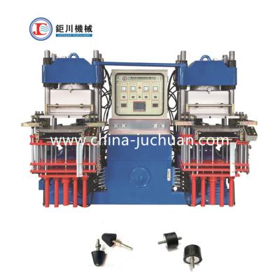 China Vacuum Rubber Moulding Press Automatic Machine For Making Rubber Shock Absorber for sale