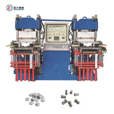 China Rubber Product Making Machinery Hydraulic Hot Press Rubber Machine For Medical Rubber Stopper en venta