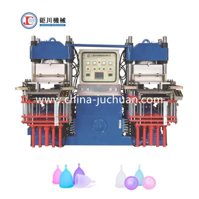 China Vacuum Press Silicone Lady Cup Making Machine/Vacuum Compression Moulding Machine for sale