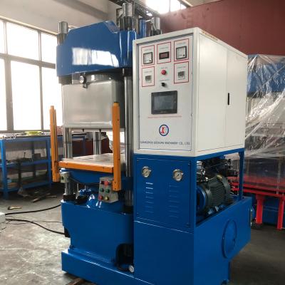 China 300T Single Work Station Vacuum Compression Molding Machine Rubber Vulcanizing Machine Rubber Oil Seal Making for sale