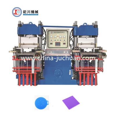 China Rubber Vulcanizing Press Machine/Hydraulic Compression Molding Machine To Make Kitchen Silicone Heat-Resistant Mats for sale