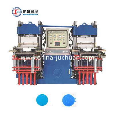 China Máquina de moldagem por compressão a vácuo de borracha e silicone para fazer tapetes resistentes ao calor de silicone de cozinha à venda