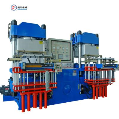 China Customized Rubber Silicone Vacuum hot press molding machine for making rubber silicone products for sale