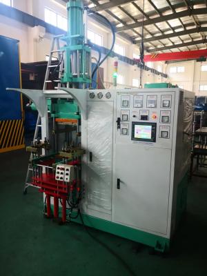中国 Automatic Green color Silicone Injection Molding Press Machine For Silicone Products 販売のため