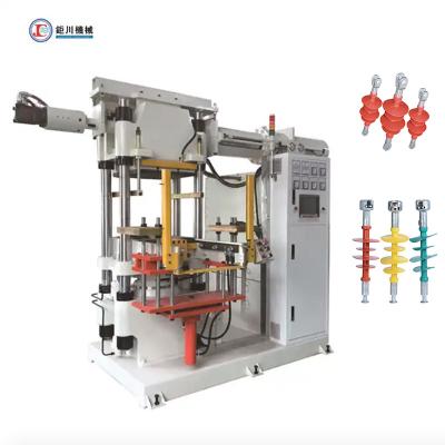 China 3000cc Horizontal Rubber Injection Molding Machine for making Insulator for sale