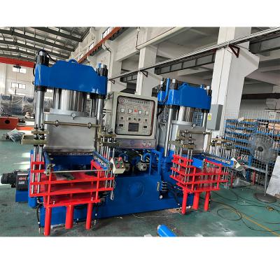 中国 250 Ton Vacuum Rubber Compression Molding Machine For Making Rubber Seal Ring Production Line 販売のため