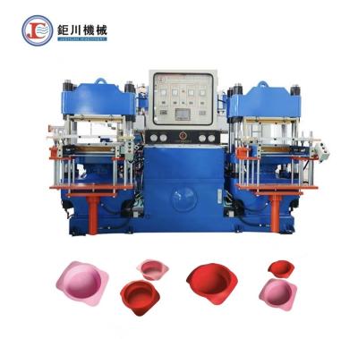 China Máquina de vulcanización de goma de placa de 200T Máquina de moldeado de pasteles de silicona en venta