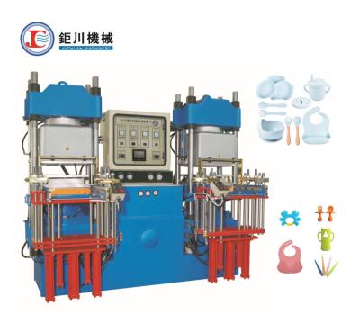中国 Vacuum Compression Molding Machine For Making Baby Feeding With Famous Brand PLC 販売のため