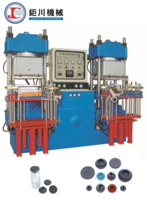 China Energy Saving Vacuum Compression Molding Machine For Making Rubber Stopper en venta