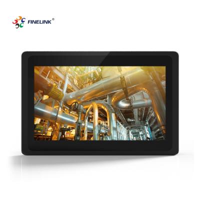 China 13.3 Inch Industrial Panel PC IP65 Industrial All In One PC With Metal Frame for sale