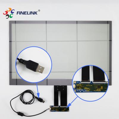 China Panel de pantalla táctil de vidrio templado de 21,5 pulgadas Capacidad personalizada en venta