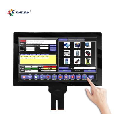 China 21.5 Inch PACP Industrial Touchscreen With CTP Technology Multi-Touch Functionality for sale