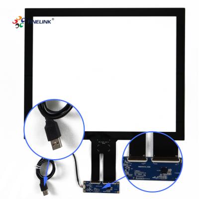 China PCAP 10 puntos táctiles 19 pulgadas Kit de superposición de panel de pantalla táctil USB capacitiva en venta