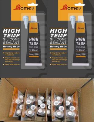 China High Heat Silicone Sealant , Heat Resistant Silicone Sealant 12 Months Shelf Life for sale
