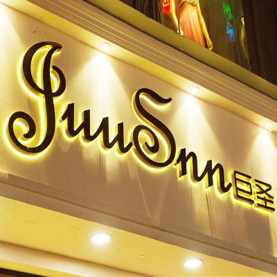 China Wholesale Business Signs 3d Illuminated Store Front Signage Letters Lights for sale