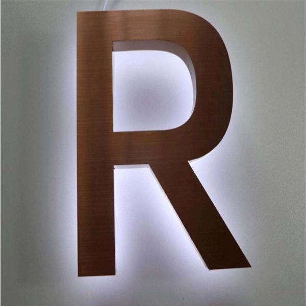 Quality Manufacturer'S Direct Supply Of Stainless Steel Illuminated Outdoor Signs With for sale