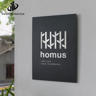 China Customized Commercial logo Outdoor Waterproof LED Hollow Out Light Box for sale