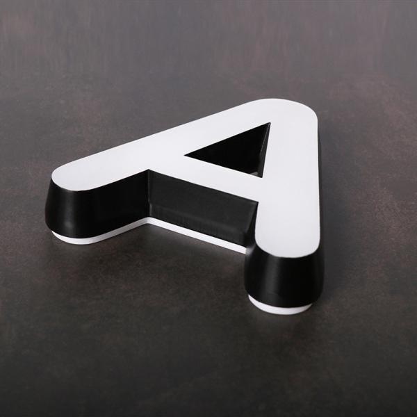 Quality Custom 3D Modern House Number Address Mini Led Acrylic Sign for sale