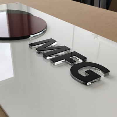 China Acrylic Letters Clear 3d Sign Crystal Acrylic Signage for sale