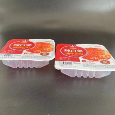 China Hochbarriere-MAP-Verpackungsfolie, geeignet für Schalenversiegelung / MAP-Maschinen, Konservierungsfolie für gekochte Lebensmittel & marinierte Snacks for sale