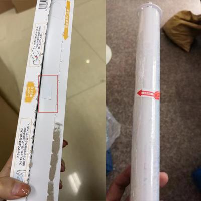 China Foods Packaging Soft PE Cling Film On Roll 30cm*60m*10mic With Arrow for sale