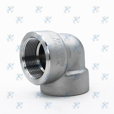 China Carbon steel seamless elbow threaded threaded elbow stainless steel threaded elbow for sale