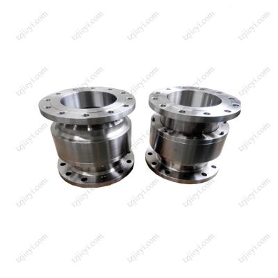 China Stainless steel 304 high pressure hydraulic swivel joint DIN flange standard for sale