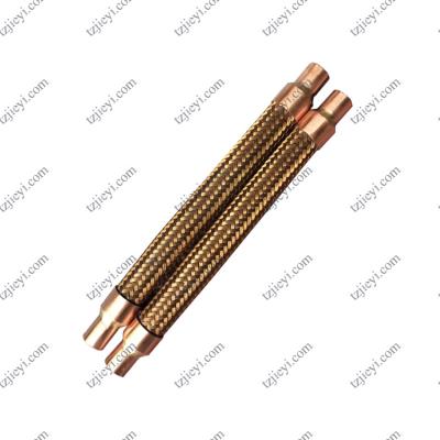 China Bronze braided corrugated hose can be used for air conditioning shock absorber pipe for sale