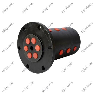China 6 passages G 1'' high pressure hydraulic rotary joint for lifting equipment for sale