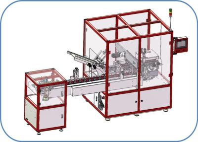 China 30-65 Pcs/Min Cartoner Packaging Machine , Emulsion Automatic Cartoning Machine for sale