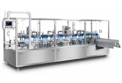 China 60-80pcs/Min Semi Automatic Cartoning Machine 3kw Lotion Packaging for sale