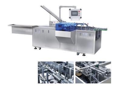 China 30-100pcs/Min Bottle Cartoning Machine, máquina 1.5kw de encadernação farmacêutica à venda