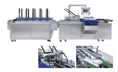 China Automatic Mask Horizontal Cartoning Machine Feeding Case Packers for sale