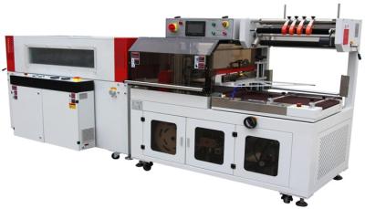 China 1-30 PCS/MIN Shrink Wrapping Machine For Boxes , POF Shrink Tunnel Wrapping Machine for sale
