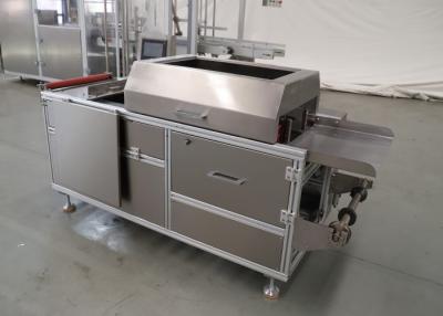 China 15-20pcs/Min Semi Automatic Overwrapping Machine Chocolate Equipment for sale