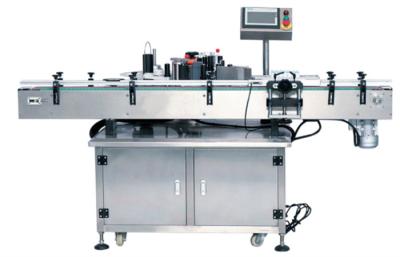 China 100-400 PCS/MIN Bottle Label Sticking Machine , Cosmetics Paper Labeling Machine for sale