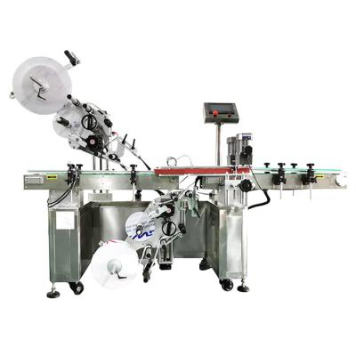 China Top Bottom Automatic Sticker Labeling Machine Cosmetics for sale