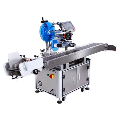 China 50-150pcs/Min Pouch Labeling Machine Paging Sticker Label Applicator for sale